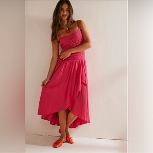 Free People Sparkling Drop-Waist Moment Midi